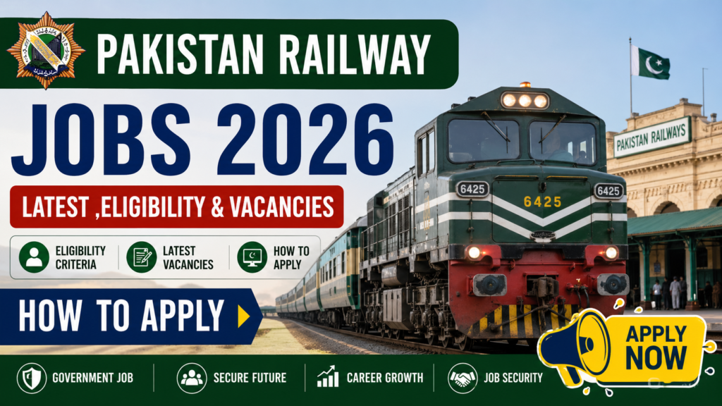 BEST Railway Jobs 2026 Pakistan – Latest ,Eligibility & Vacancies ,How to Apply
