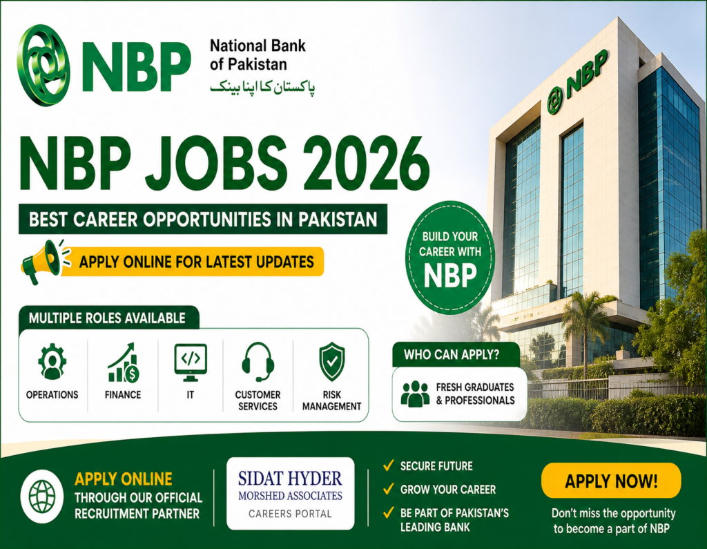 Best NBP Jobs 2026 in Pakistan-Apply Online for Latest Updates